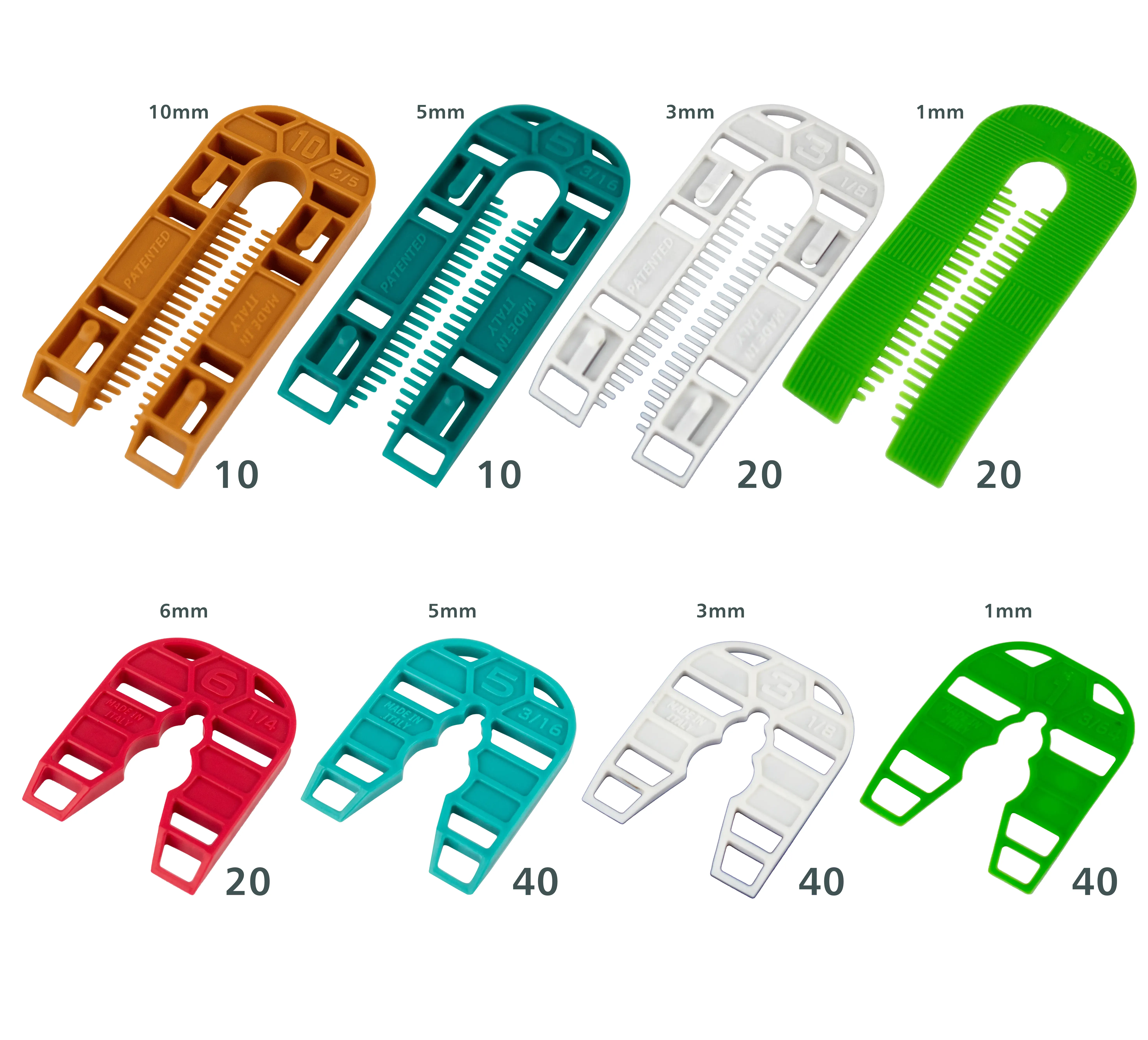 Stratarise ShimLevel Universal Flat Plastic Shims / Packers